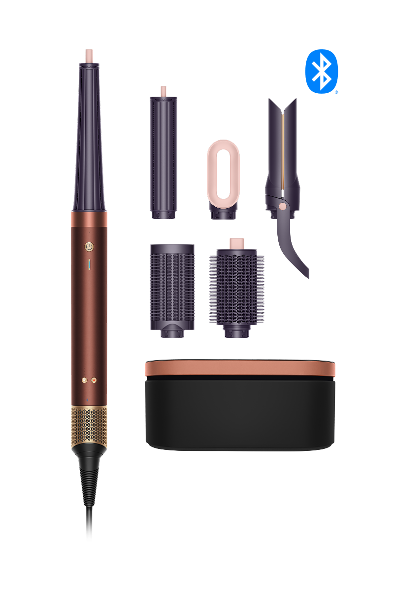 Airwrap Co-anda2x™ multi-styler and dryer - straight and wavy (Plum/Copper) 
