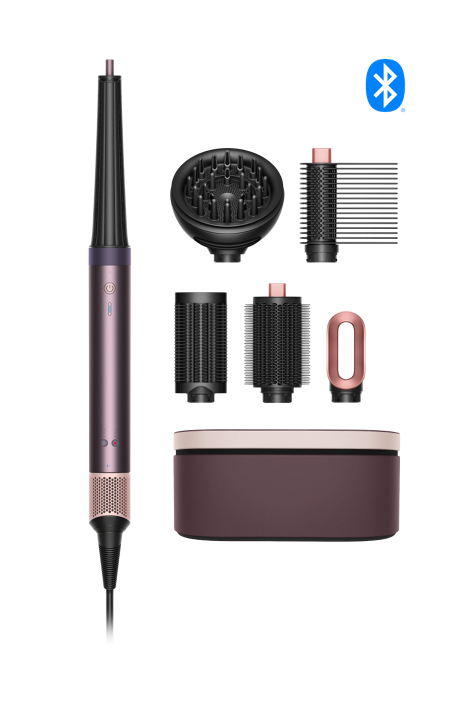 アウトレット Dyson Airwrap ヘアドライヤー セット 紫 Dyson Airwrap Co-anda2x™ multi-styler Curly+Coily (Jasper Plum)