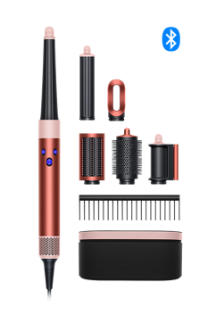 Neuer Dyson Airwrap i.d.™ Multi-Haarstyler und -trockner - Straight+Wavy (Strawberry Bronze/Rosé)