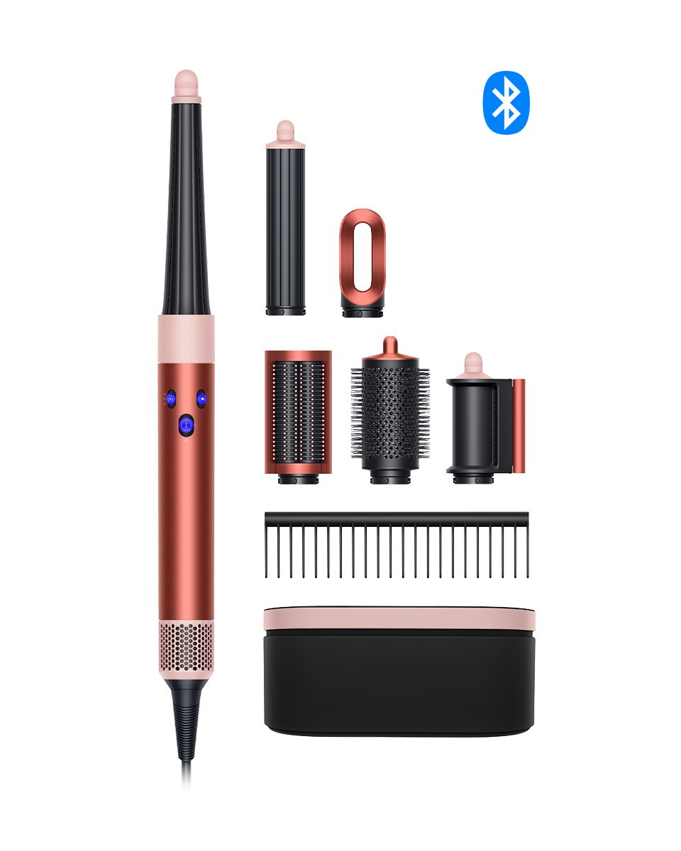 Neuer Dyson Airwrap i.d.™ Multi-Haarstyler und -trockner - Straight+Wavy (Strawberry Bronze/Rosé)