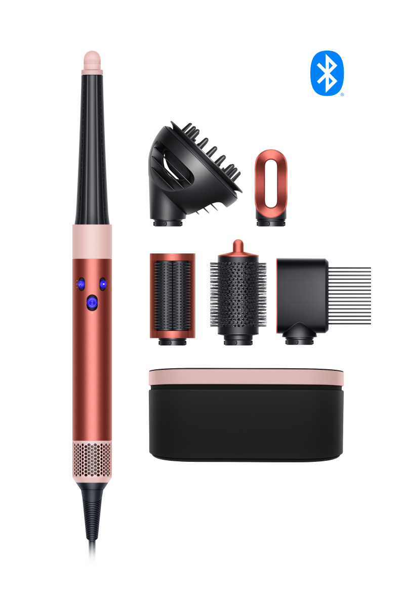 Multi-styler Dyson Airwrap i.d.™ connesso - per capelli mossi e ricci (Strawberry bronze)