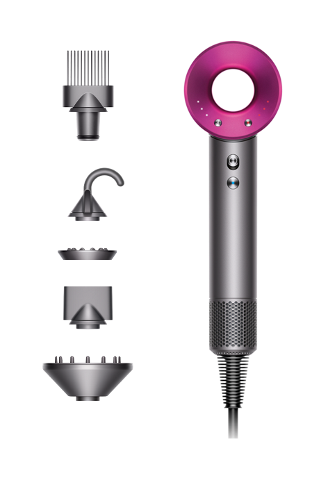 Refurbished Dyson Supersonic™ hair dryer (Iron/Fuchsia) | Dyson Outlet
