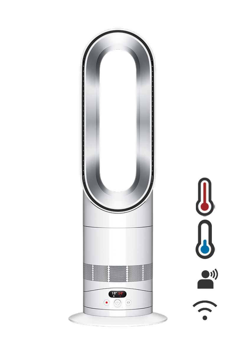 Dyson Hot+Cool HF1 Rapid React White/Silver
