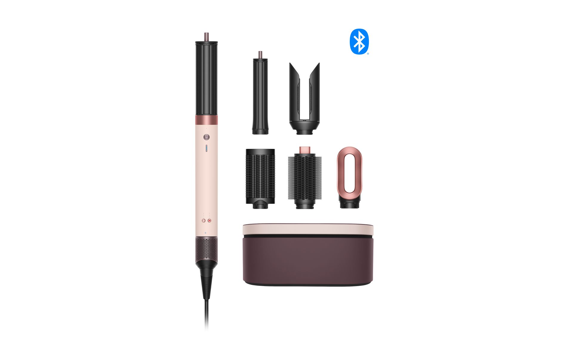  The Dyson Airwrap Co-anda2x multi-styler and dryer with a range of accessories.