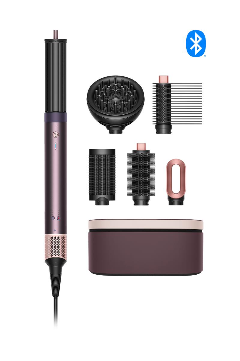 The Dyson Airwrap Co-anda2x multi-styler and dryer with a range of accessories.