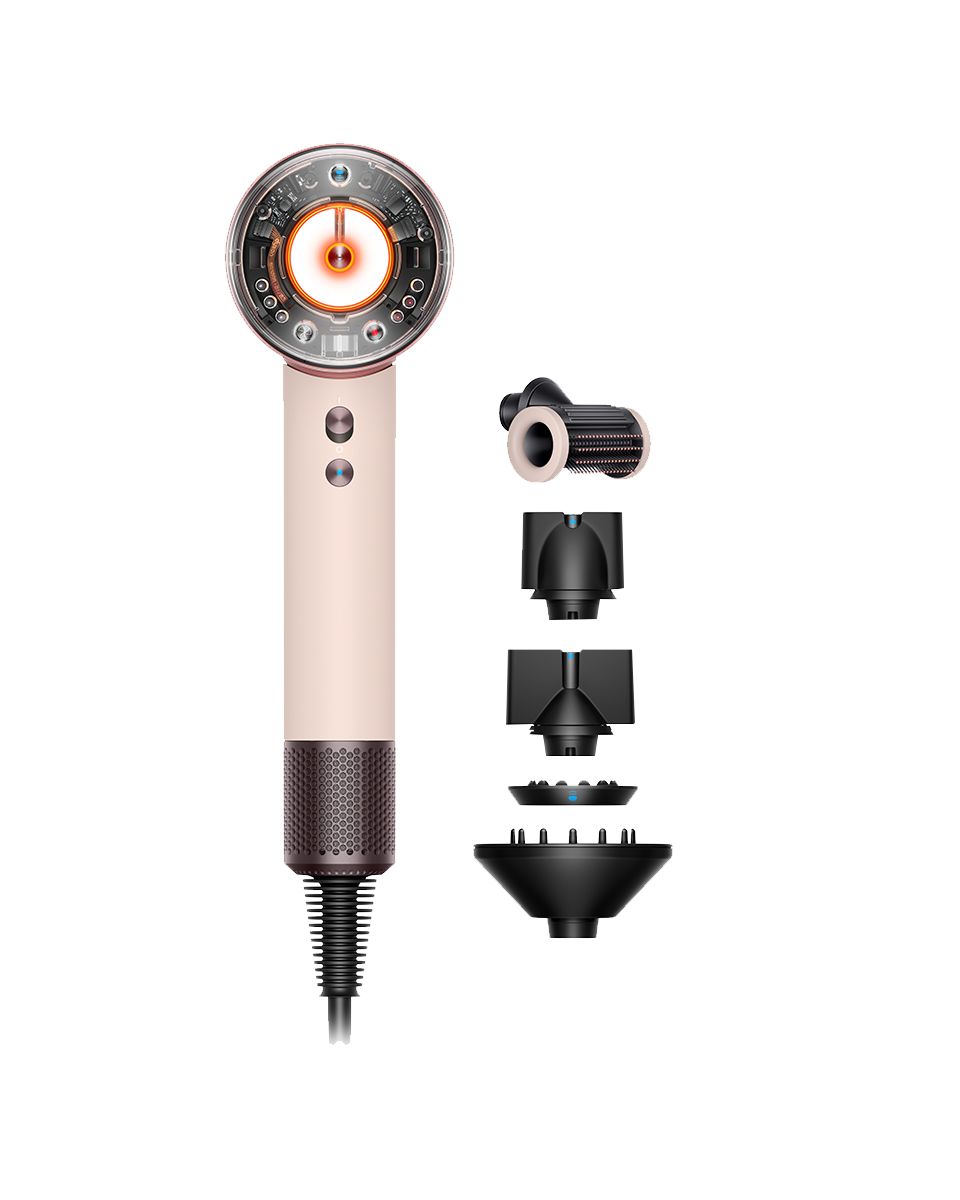 Supersonic Nural™ Haartrockner Straight+Wavy (Ceramic Pink/Roségold)