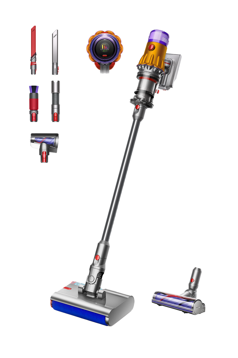 Johdoton Dyson V12s Detect Slim Submarine™ -pesevä pölynimuri + Detail cleaning -setti