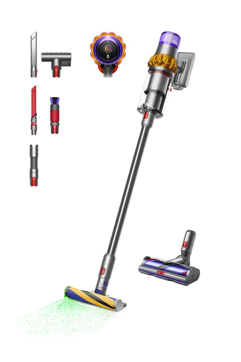 Logo van de Dyson V15 Detect Absolute.