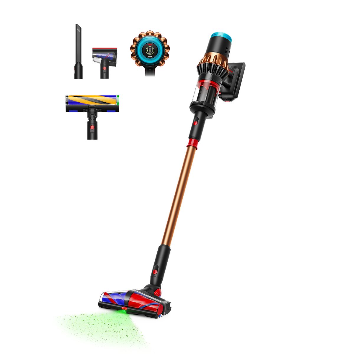 Dyson V16 Piston Animal bežični usisivač (Black/Copper)