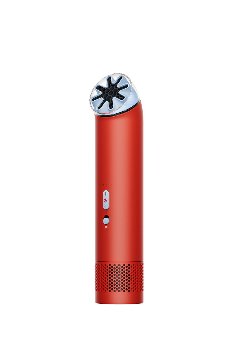 Ventilateur HushJet™ Mini Cool (Rouge Ambre/Bleu Ciel)