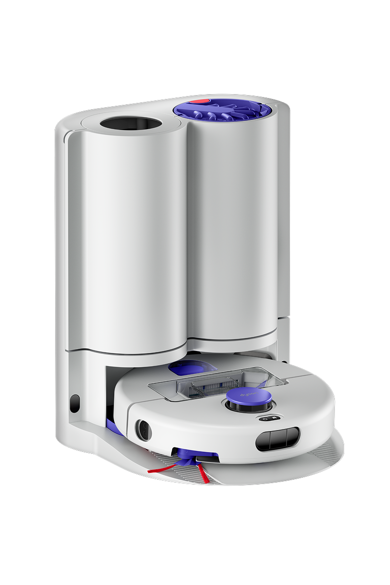 Robot aspirateur laveur Dyson R2 Nurovi™ Wash+Dry (Gris clair/Bleu Vinca)