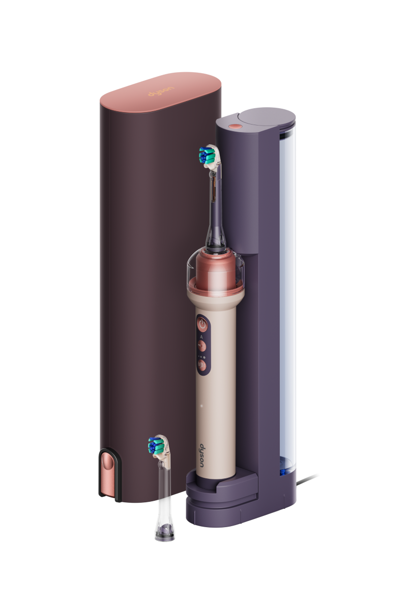 Dyson CameraJet™ electric toothbrush with flosser (Ceramic pink)