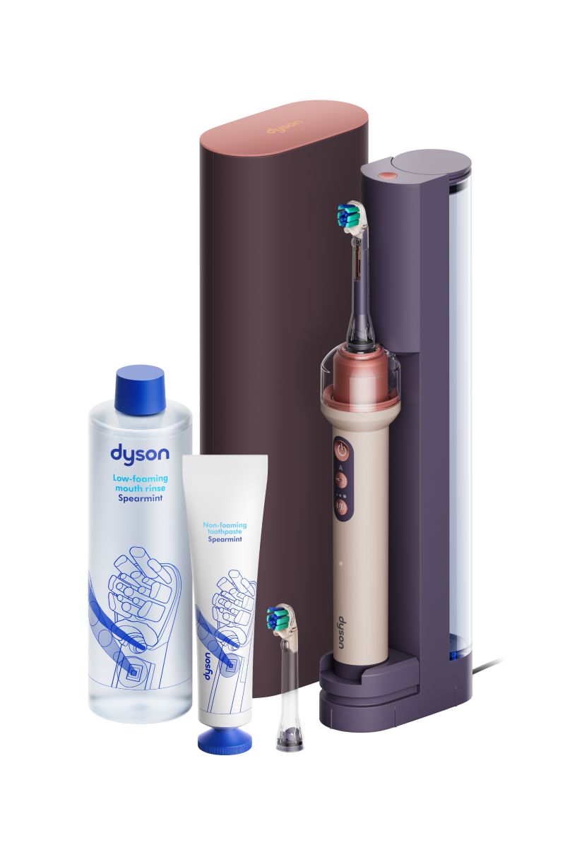 Dyson CameraJet™ electric toothbrush with flosser (Ceramic Pink)