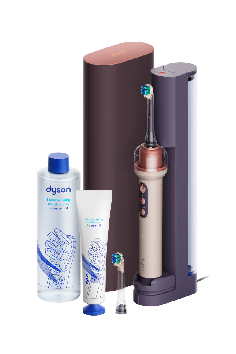 Dyson CameraJet™ electric toothbrush with flosser (Ceramic Pink)