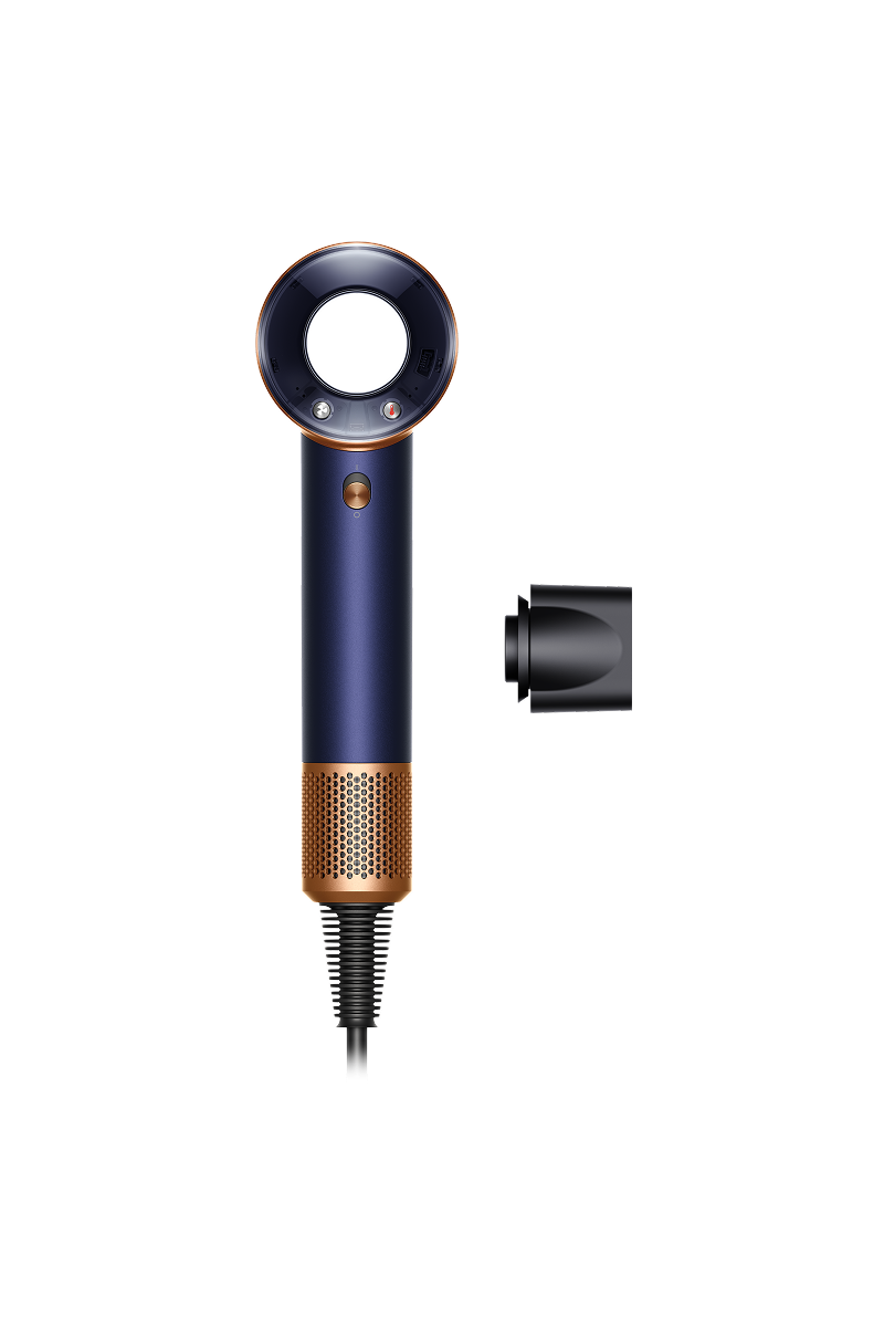 Dyson Supersonic™ Travelヘアドライヤー ダークブルー／コッパー (HD19 DBBC)