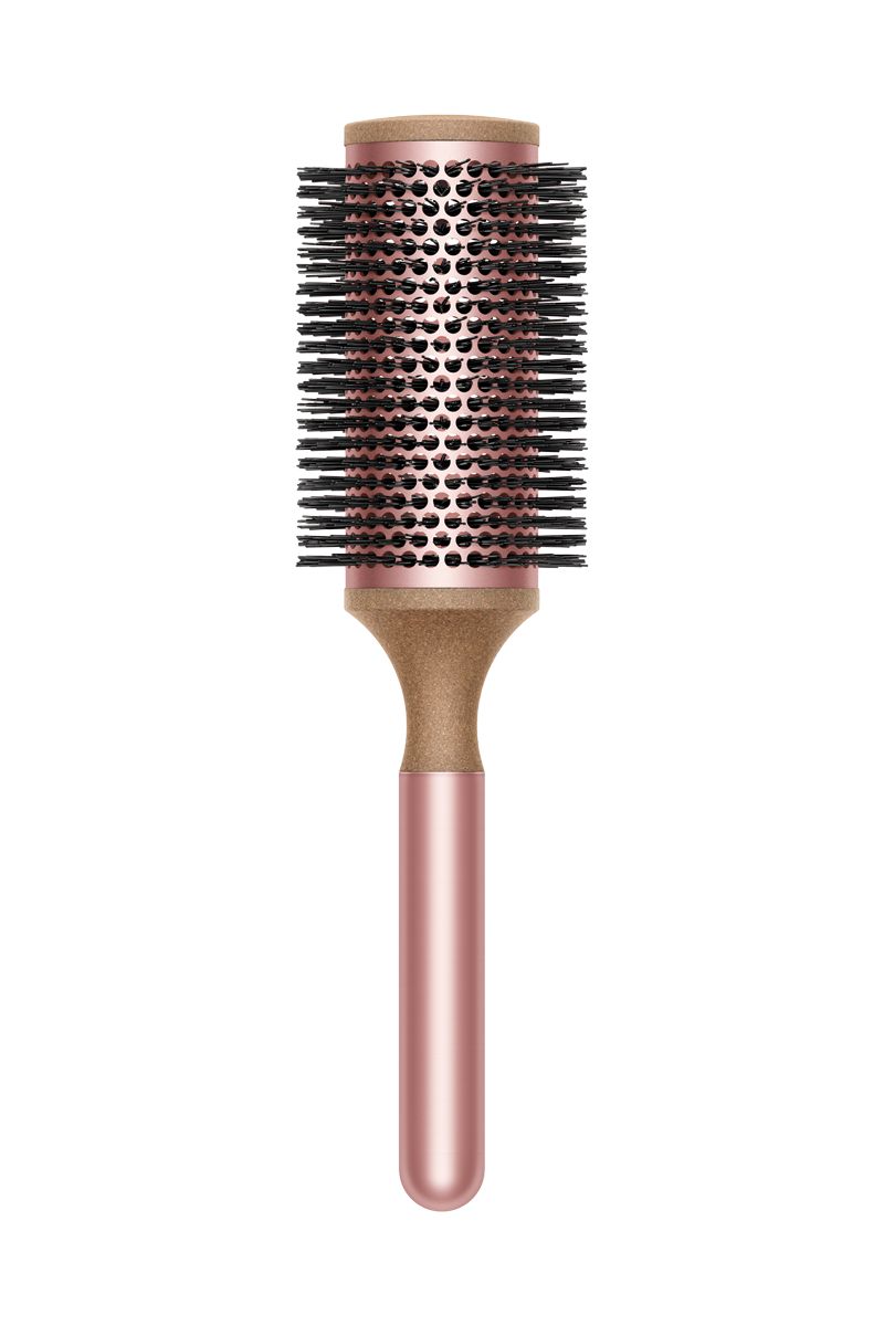 Okrągła szczotka 45 mm Czerń/Róż