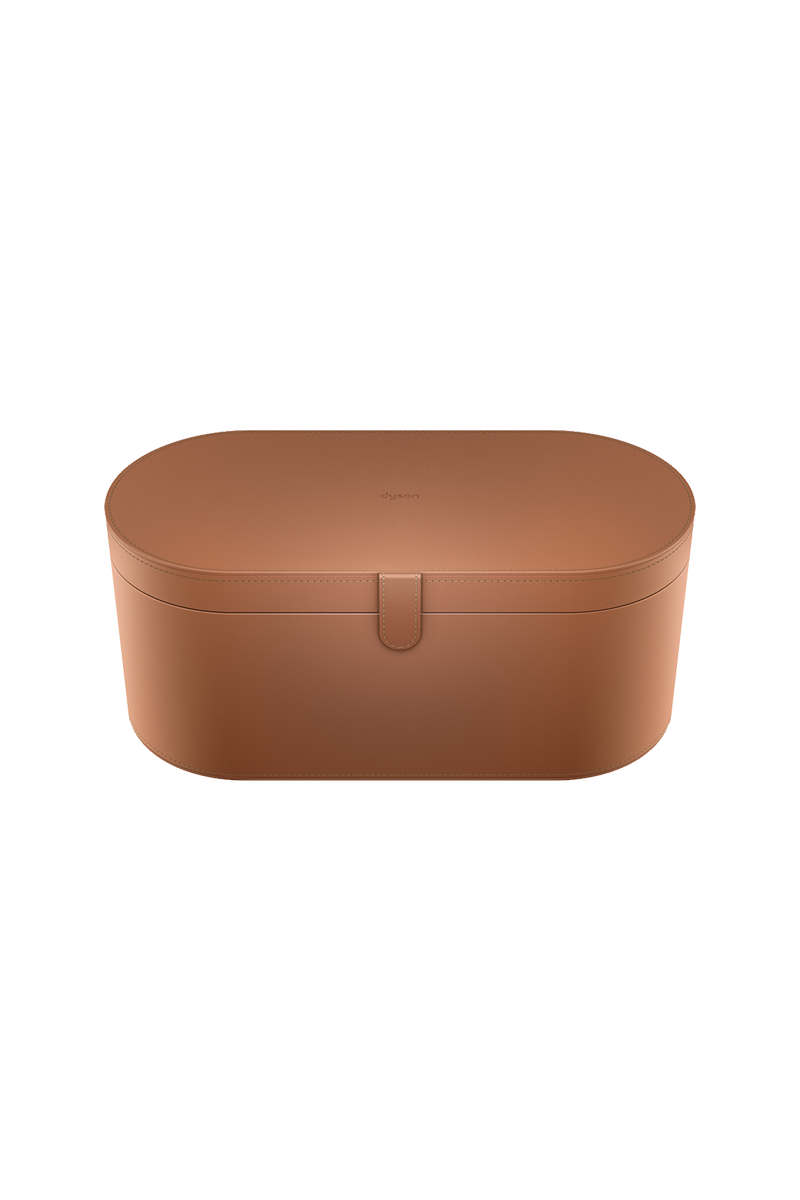 Large tan storage case