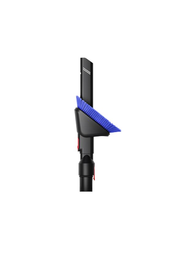 Rotating Brush Crevice Tool