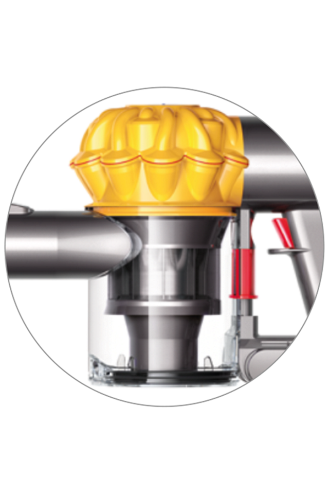 Dyson V12 Detect Slim Cordless Vacuum Cleaner,Yellow/Iron