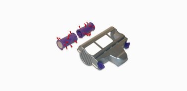 Mini turbine head soleplate and brush bar