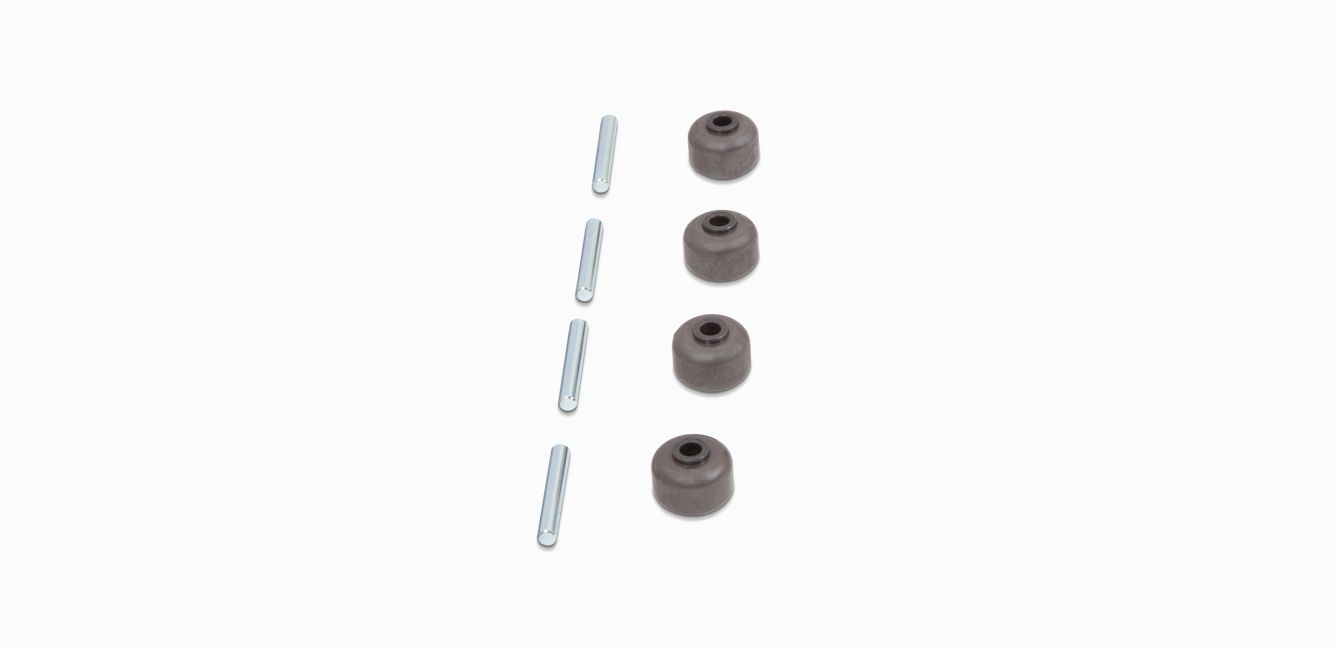 Soleplate wheel kit