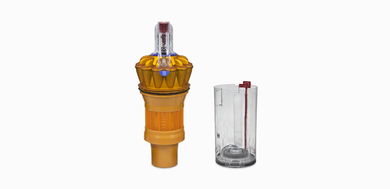 Cyclone and bin