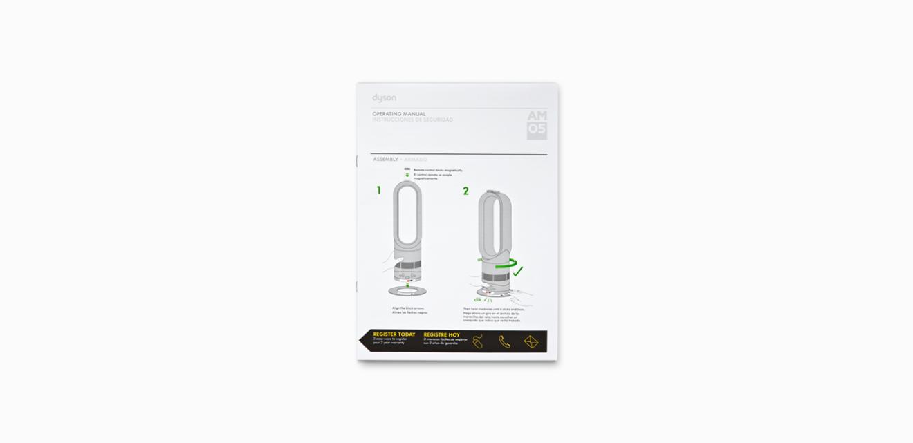 Dyson AM05 Fan Heater (Black/Nickel) | Spare parts & accessories Dyson AM05 Fan Heater (Black/Nickel) | Spare parts & accessories