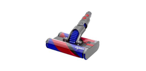 Omni-directional soft roller cleaner head