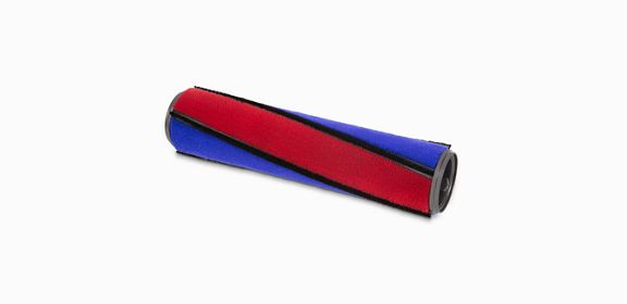 Soft roller brush bar