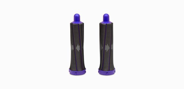 Embouts pour boucles de 30 mm (Noir/Violet)
