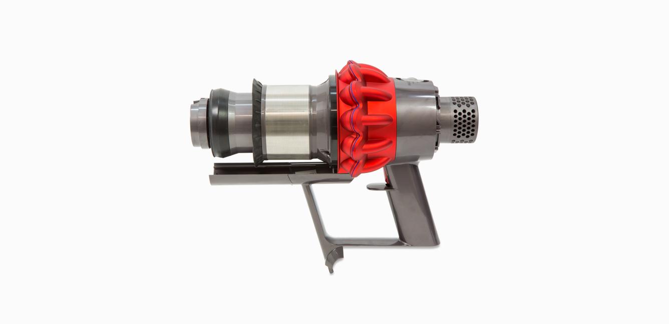 Main body and cyclone (Red)