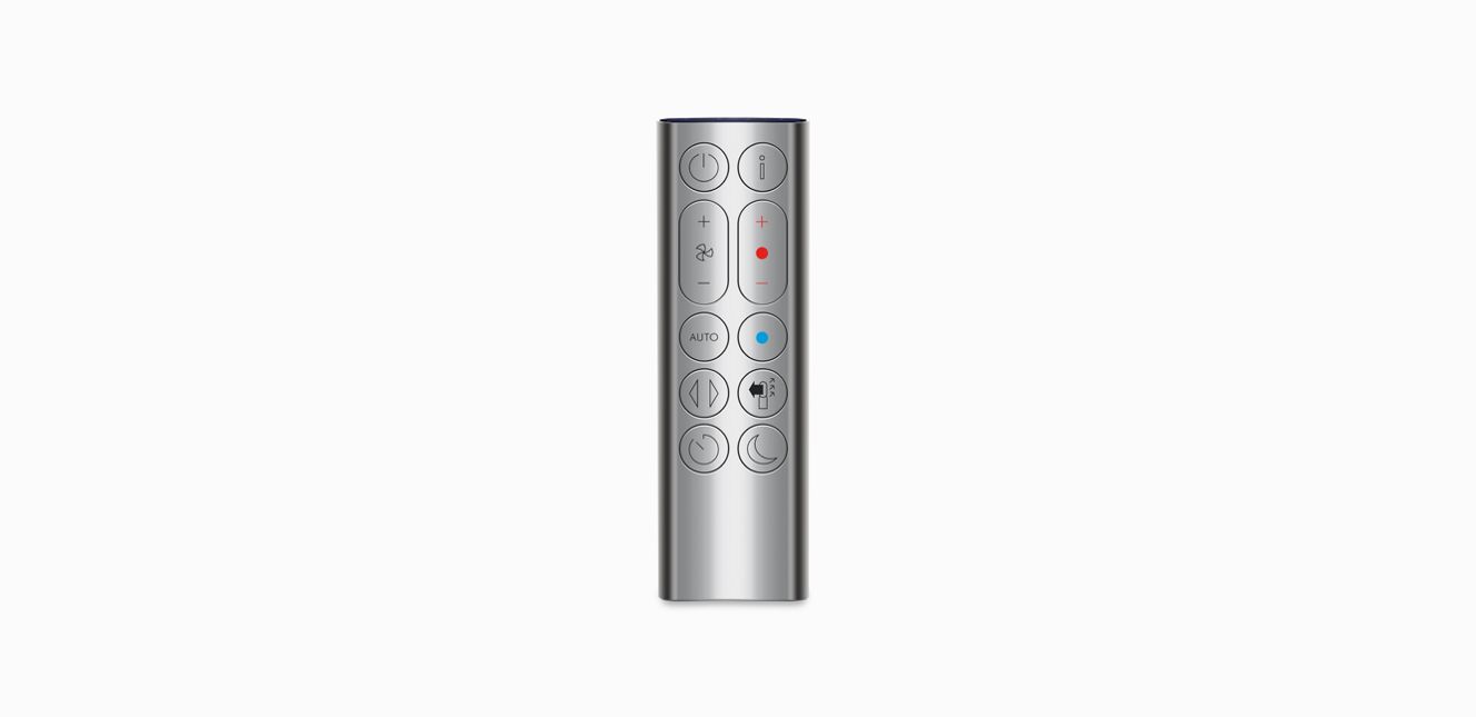 Dyson Pure Hot+Cool™ HP04 purifying heater + fan (Nickel/Silver