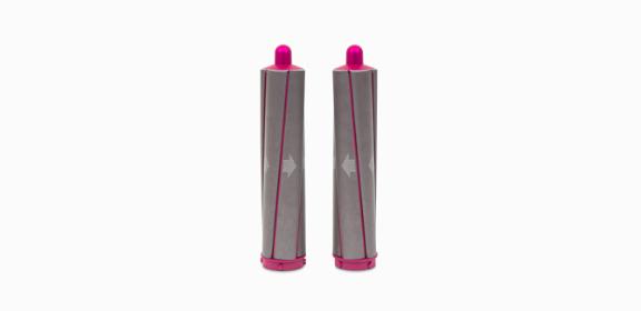 40mm Airwrap™ long barrels (Iron/Fuchsia)