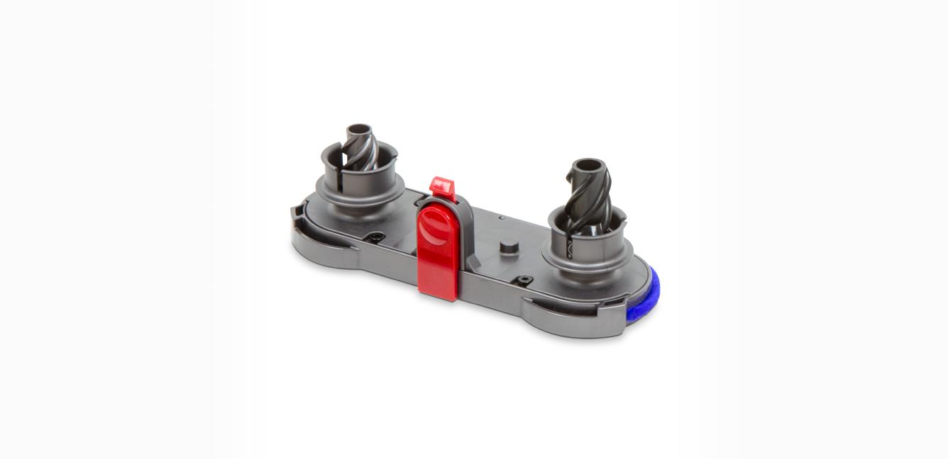 Omnidirectional Fluffy™ cleaner head end cap