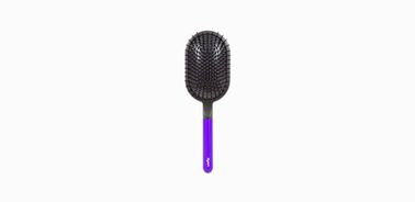 Spazzola piatta (viola/nero)