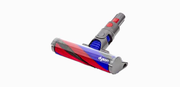 Soft roller cleaner head