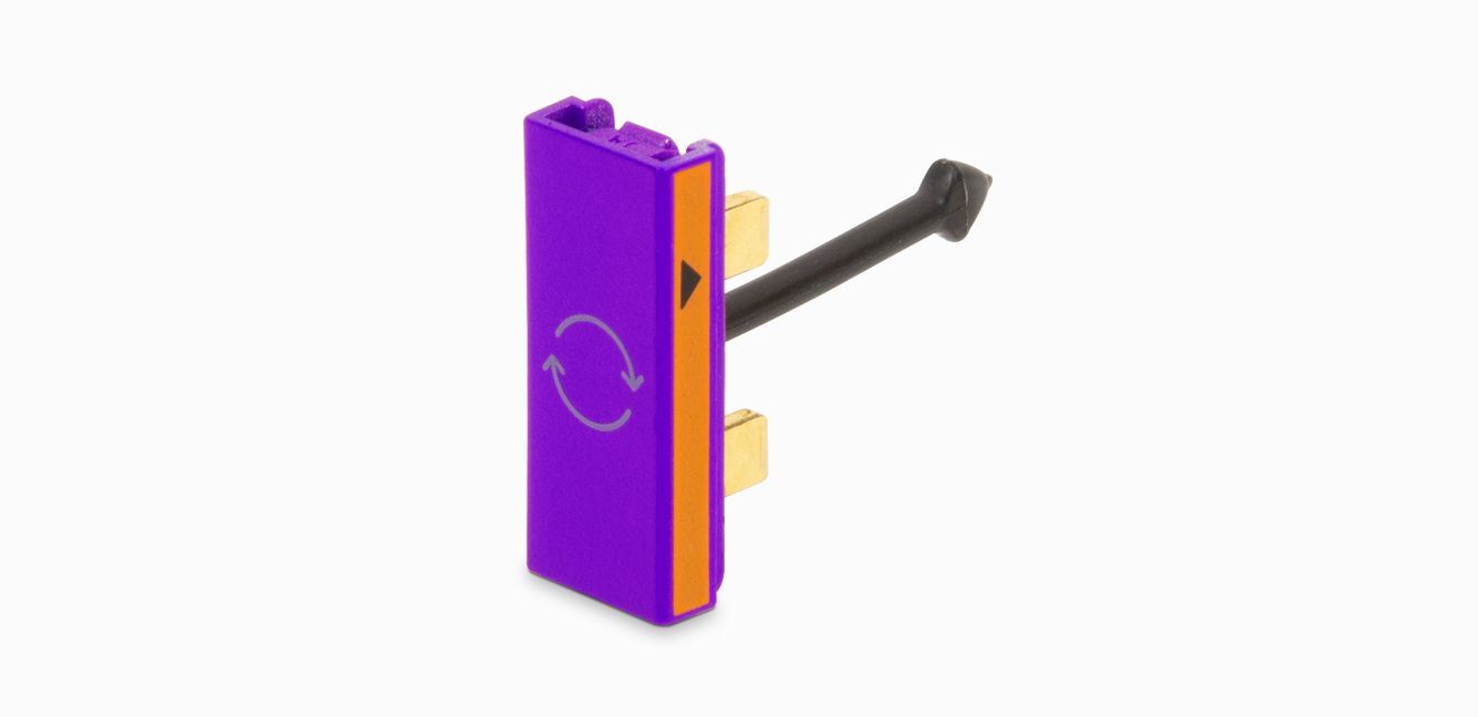 Flight-ready tag (Purple)