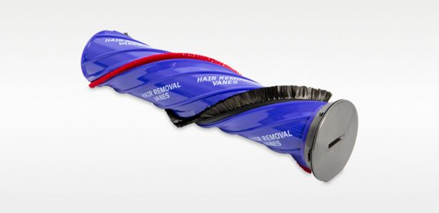 Anti-tangle brushbar