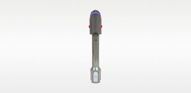 Built-in dusting and crevice tool