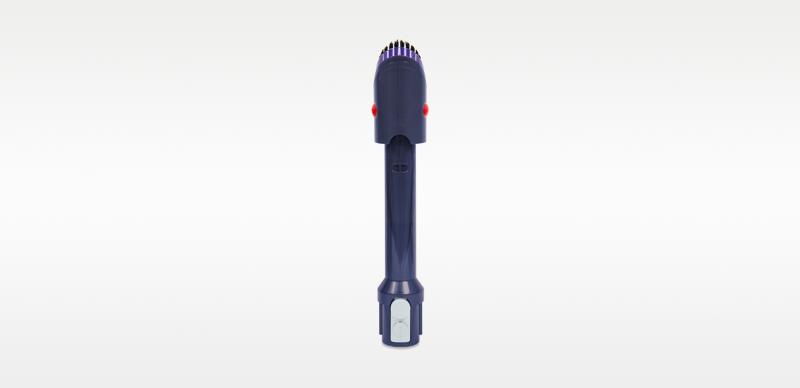 Built-in dusting and crevice tool