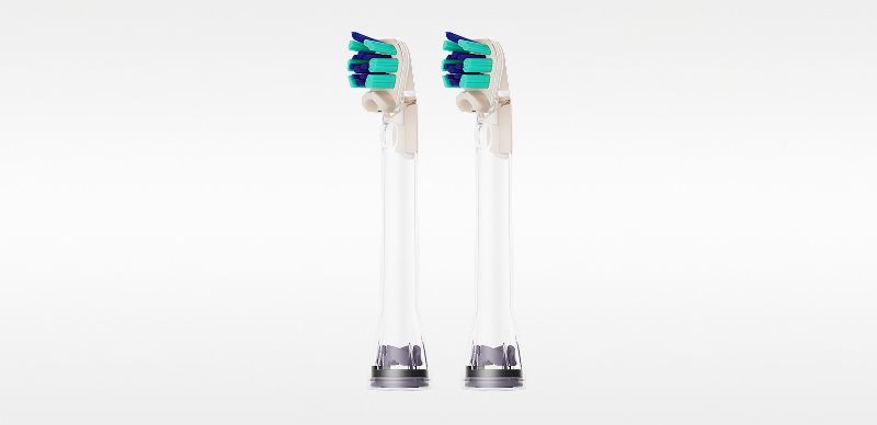 CameraJet™ Dual-bristle brush heads (Pack of 2)