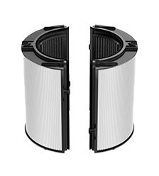 360° glass HEPA and activated carbon filter