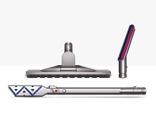 Dyson Complet Cleaning Kit de raclette (kit d'accessoires) lot de 4 pièces  pour aspirateur balai sans fil 96833501, 968335-01