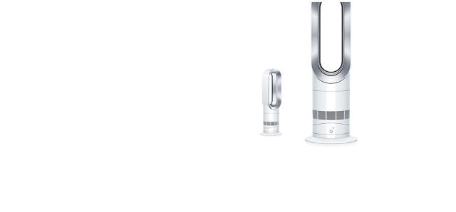 Dyson Hot Cool Heizlufter Weiss Silber