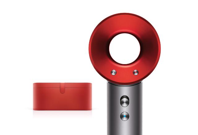 Dyson Supersonic Hair Dryer Iron Red With Red Case