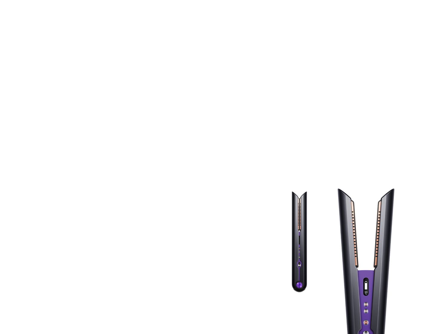 Support | Dyson Corrale™ professional straightener (Black/Purple