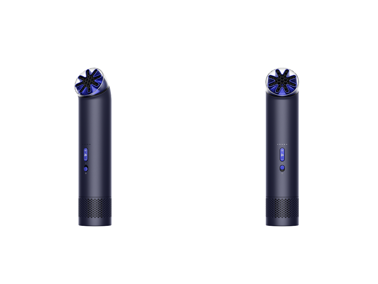 Dyson HushJet Mini Cool portable fan.