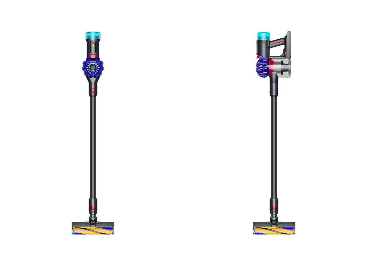 Dyson V10 Optic cordless vacuum cleaner.