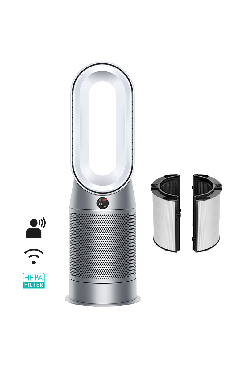 Dyson Purifier Hot+Cool (White/Silver) - HP07