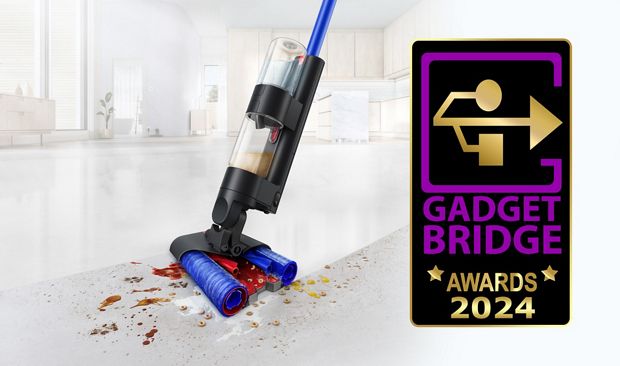 The Dyson WashG1 Wet Floor Cleaner is named the Best Home Improvement Device of the Year at the Gadget Bridge Awards 2024!
